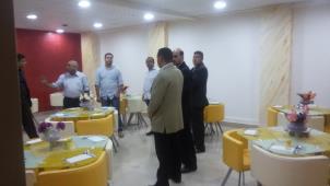 افتتاح مطعم الكافتيريا بالنادي